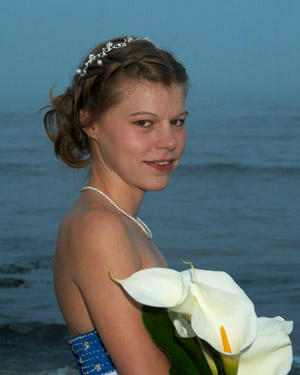 New Hampshire wedding photographers, Acclaim Professional Photography, Bride formal portrait.