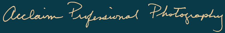 Acclaim Wedding Photography logo.