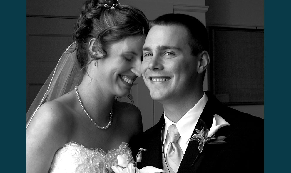 bride and groom photo